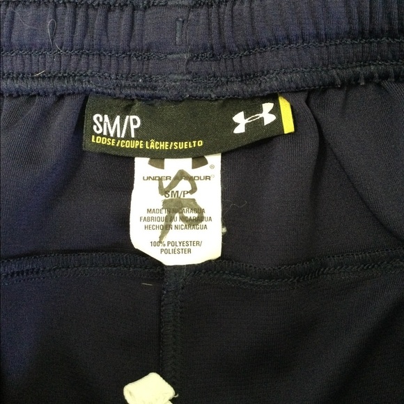 Women’s Under Armour S Small 4 - 6 Shorts Navy Blue Athletic Active Climalite - Picture 7 of 7